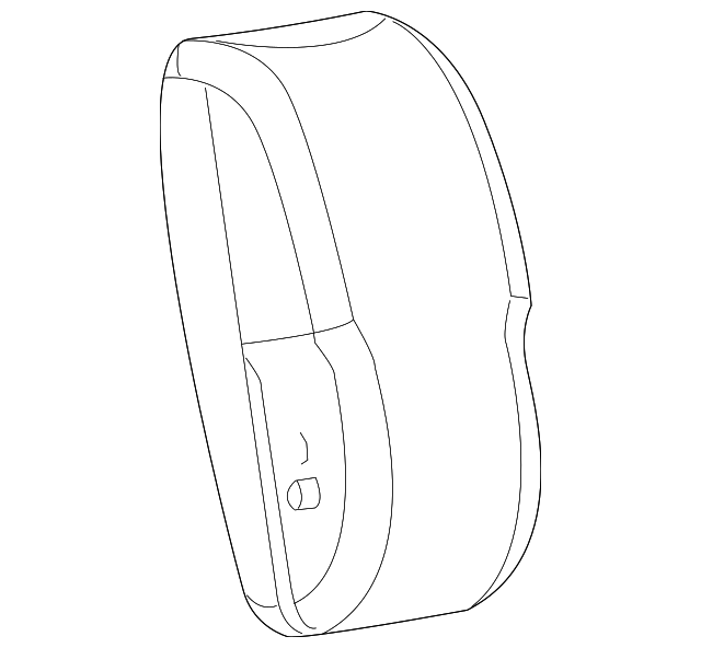 8890427010 Деталь ARMREST, LEFT