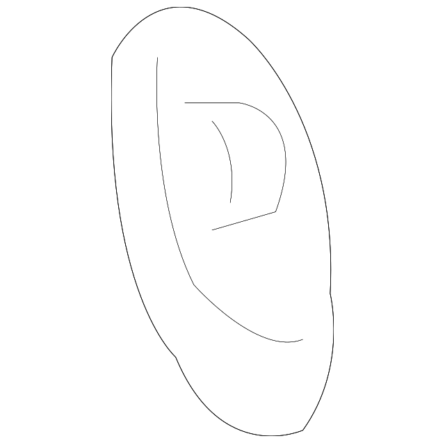 8191218720 Деталь ARMREST WASHER, LEFT