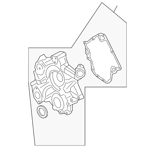 5134142AA TIMING COVER