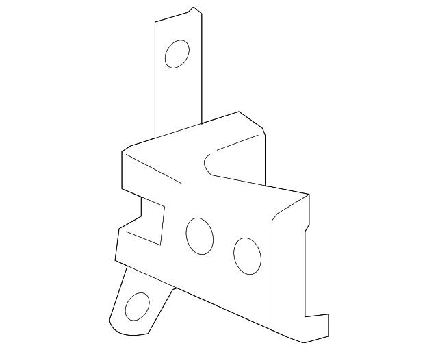 15929362 UPPER HINGE, LEFT