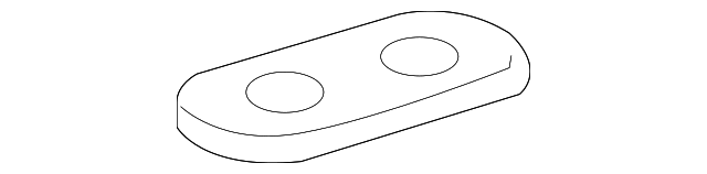 68838-52010 HINGE PAD, LEFT