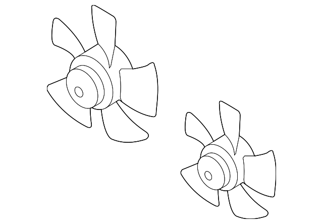 1711286Z01 Деталь FAN MOTOR, RIGHT