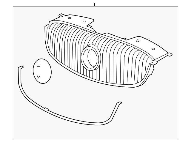 25822341 Деталь GRILLE