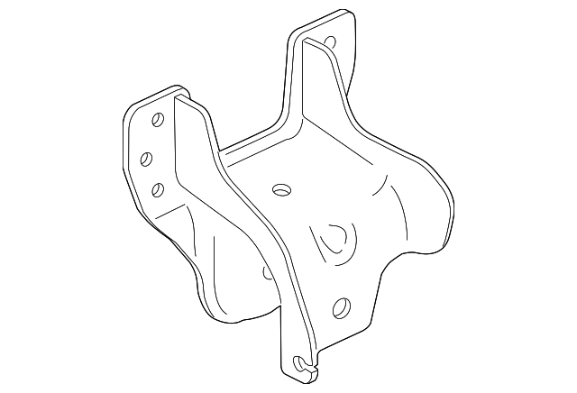 DC3Z-5775-B Деталь FRONT BRACKET, LEFT