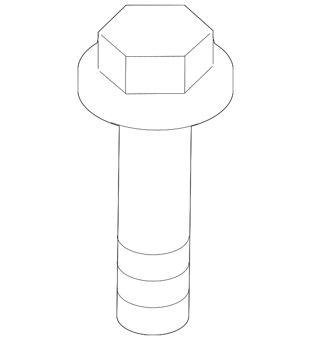 5735A82Z00 Деталь HINGE BOLT, LEFT