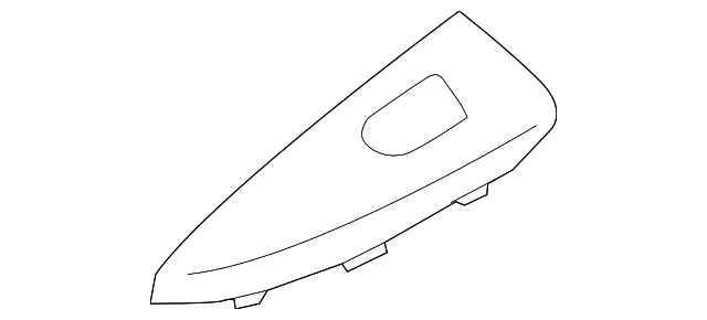94263AJ15AVH SWITCH PANEL, LEFT