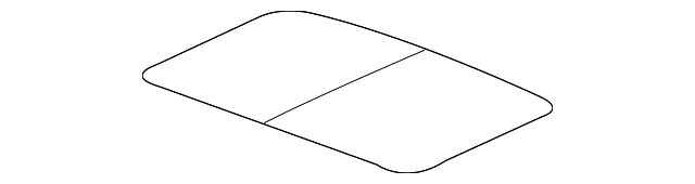 15942605 Деталь SUNROOF GLASS
