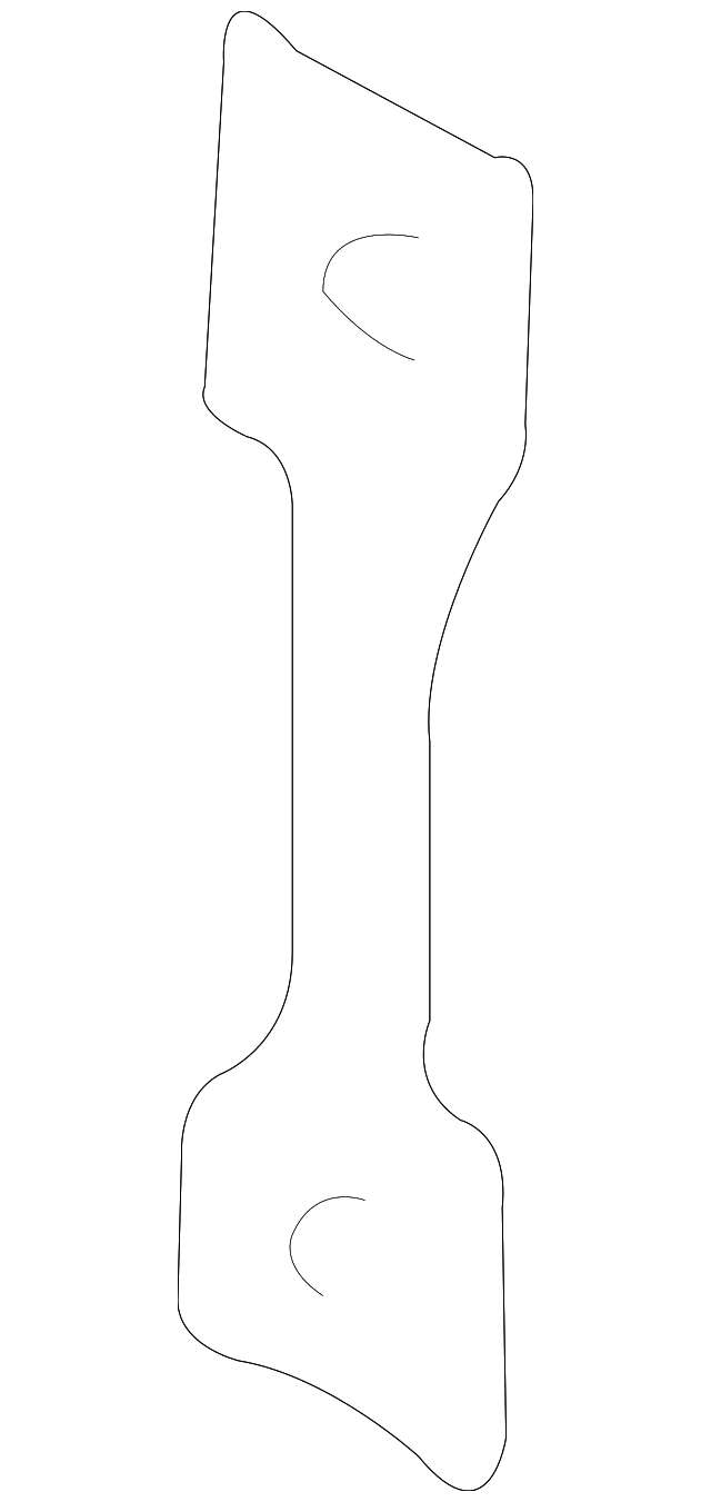 86562-25200 Деталь BUMPER COVER UPPER SUPPORT, LEFT