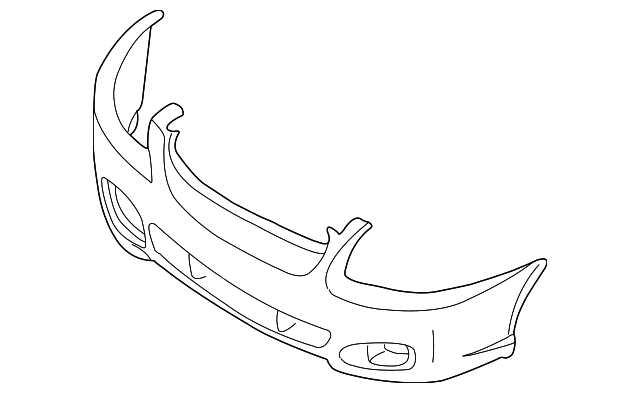 86510-25000 Деталь BUMPER COVER