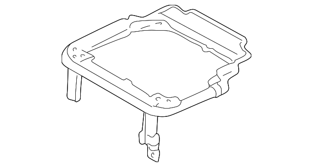 5072113AA Деталь SEAT FRAME, LEFT