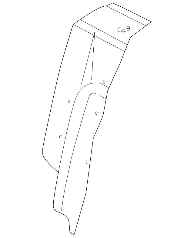 WD171D2AA Деталь SEAT COVER, LEFT