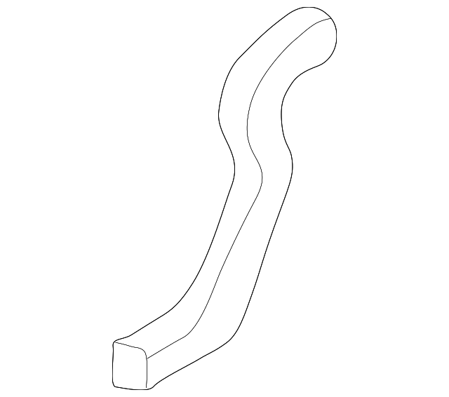 UZ461D1AA Деталь HINGE COVER, LEFT