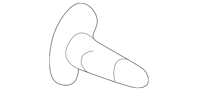 WA511L2AA Деталь HINGE COVER PIN, LEFT