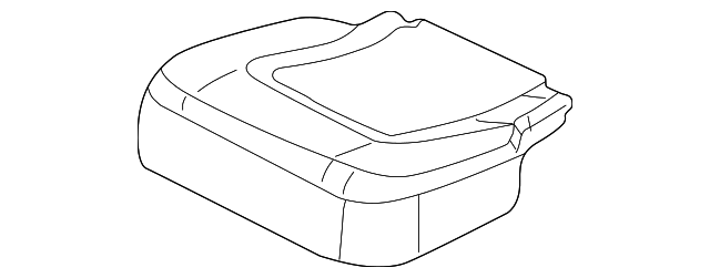 YG531L5AA Деталь SEAT CUSHION, LEFT