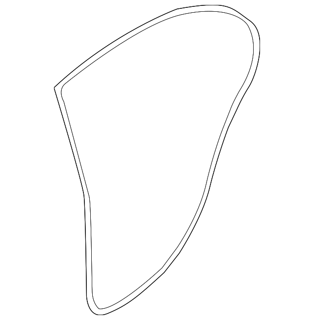 8467286Z00 Деталь DOOR W'STRIP, LEFT