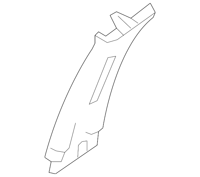 76913-3NK0A Деталь UPR CTR PLR TRIM, RIGHT