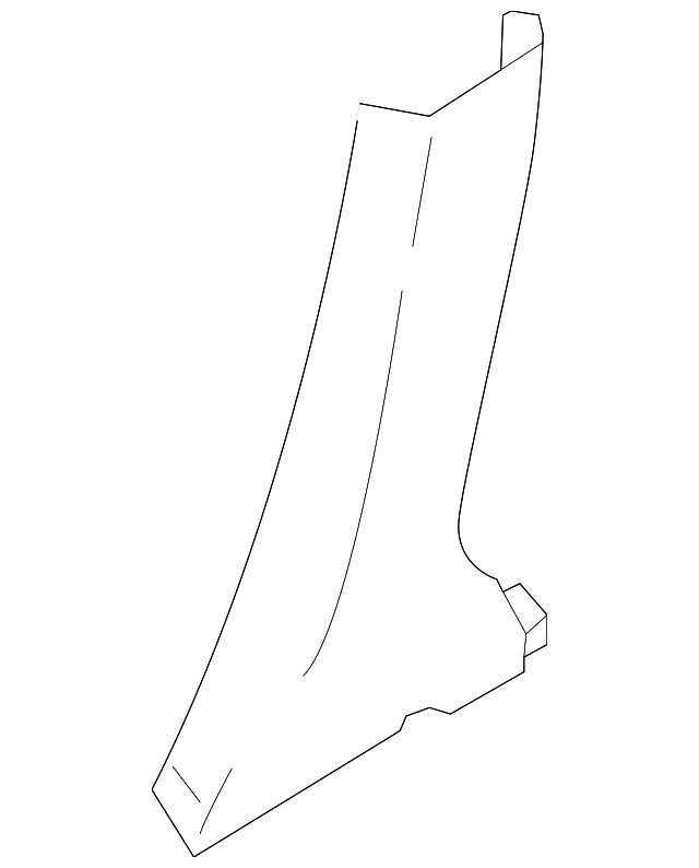 76915-3NA0A Деталь LWR CTR PLR TRIM, RIGHT