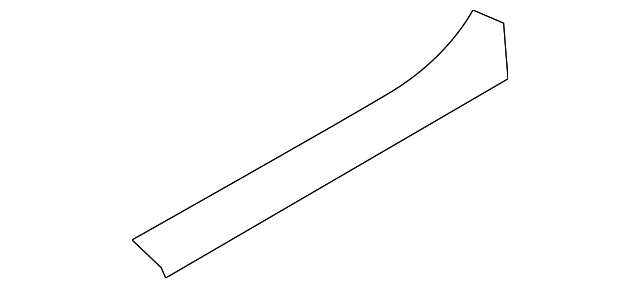 769B4-3NA0A Деталь FRONT SILL PLATE, RIGHT