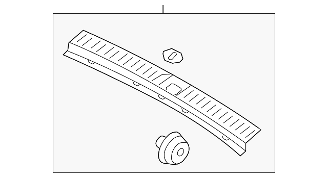 85770-C6000WK Деталь REAR SILL PLATE