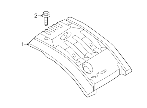 Santa Fe ENGINE APPEARANCE COVER