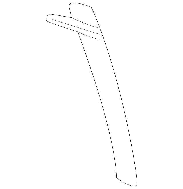 10309316 Деталь WEATHERSTRIP, LEFT