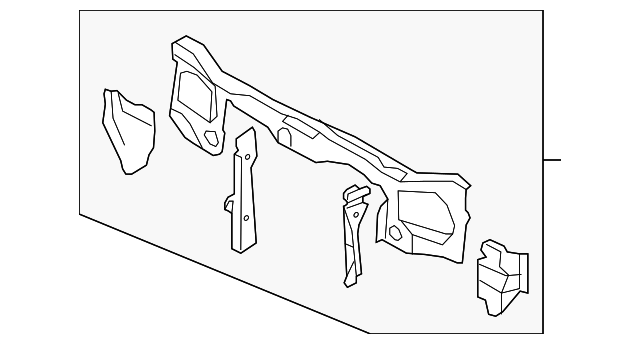 ZZDL-53-100 Деталь UPPER TIE BAR