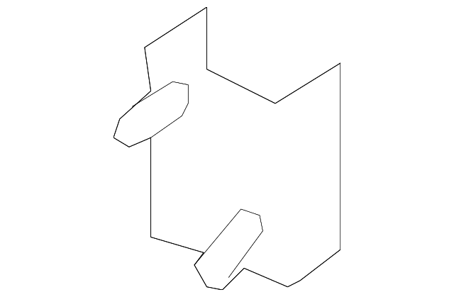 EC01-53-12YB Деталь BUMPER BRACKET, RIGHT