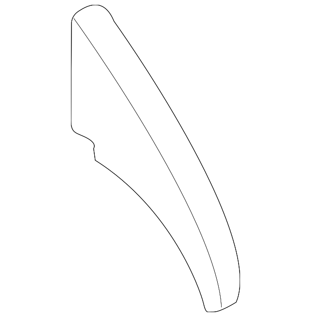 4B0-821-197 Деталь SEAL STRIP, LEFT