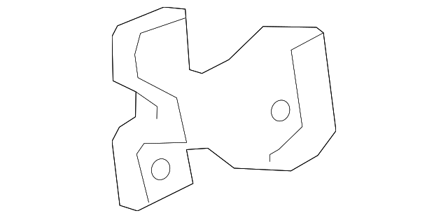 F65Z-1522810-AA LOWER HINGE, RIGHT