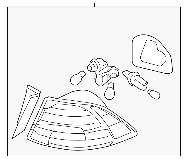 92401-2G620 Деталь TAIL LAMP ASSY, LEFT