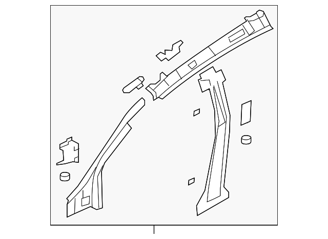 68019708AA Деталь INNER PANEL ASSY, RIGHT