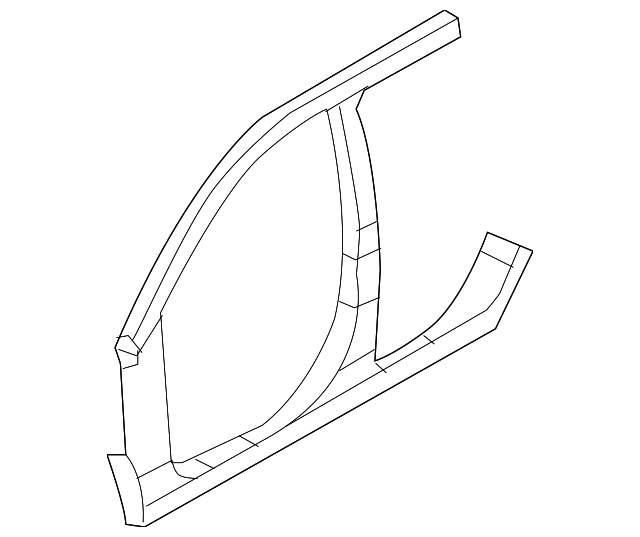 68019177AB Деталь APERTURE PANEL, LEFT