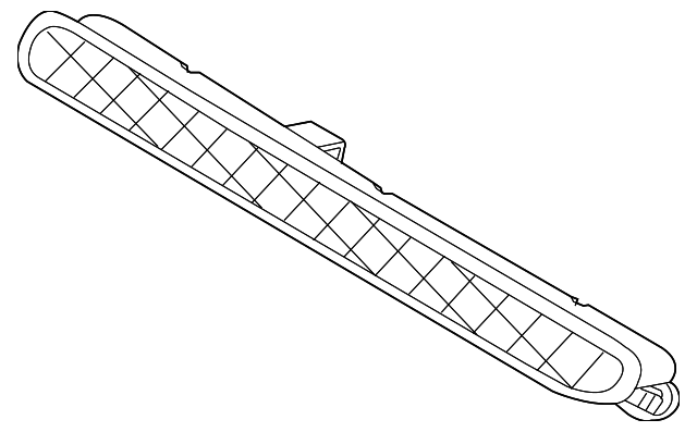 1Y0-945-097 Деталь HIGH MOUNT LAMP