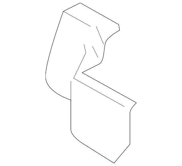 64115SA000ES Деталь TRACK END COVER
