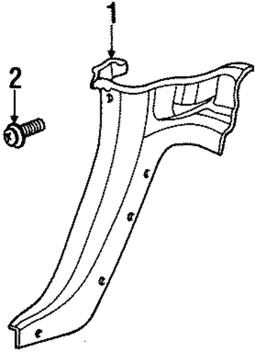 Prowler INTERIOR TRIM - QUARTER PANELS