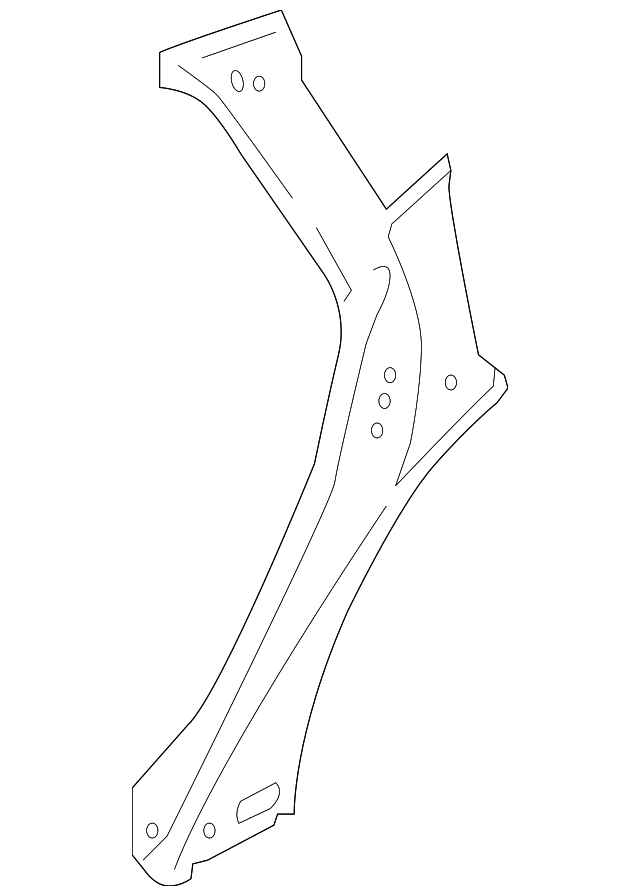 41007380661 Деталь LOCK PLR REINF, LEFT