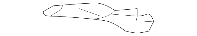 41007334003 Деталь TROUGH, LEFT