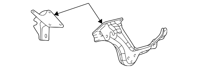 52020566AC Деталь MOUNT BRACKET, RIGHT