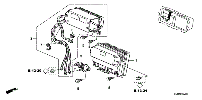 ELECTRICAL / EXHAUST / HEATER / FUEL/IMA IIU - AIR CONDITIONER COMPRESSOR DRIVER for 2006 Honda ACCORD HYBRID #1