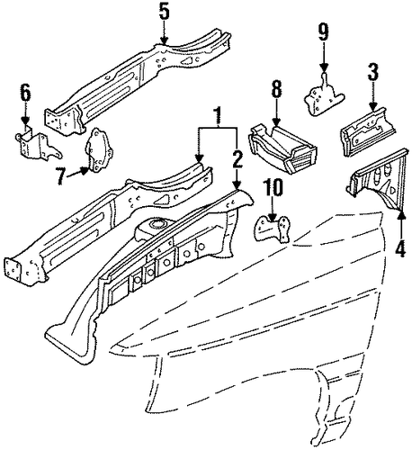 MPV STRUCTURAL COMPONENTS & RAILS