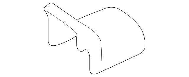 88565-25000-ZZ Деталь SEAT TRACK CAP, RIGHT