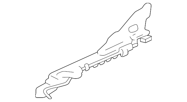 88601-25053 Деталь SEAT TRACK, RIGHT
