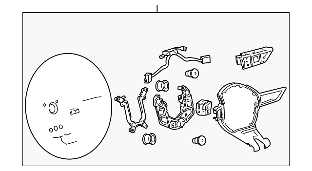 20945277 Деталь STEERING WHEEL