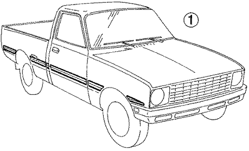 Pickup STRIPE TAPE