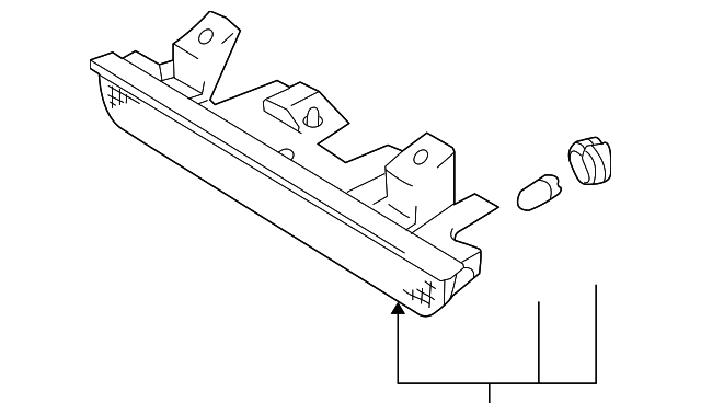 91176549 Деталь HIGH MOUNT LAMP