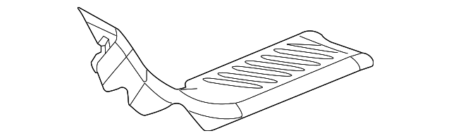 15177569 Деталь REAR SILL PLATE, LEFT