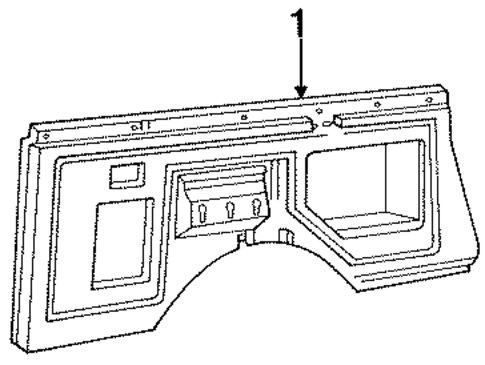 Bronco INTERIOR TRIM - QUARTER PANELS
