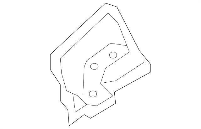 4F0-803-331 Деталь LOWER BRACKET, LEFT