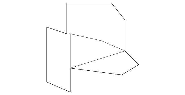 4F0-614-135-B Деталь FRONT SUPPORT BRACKET