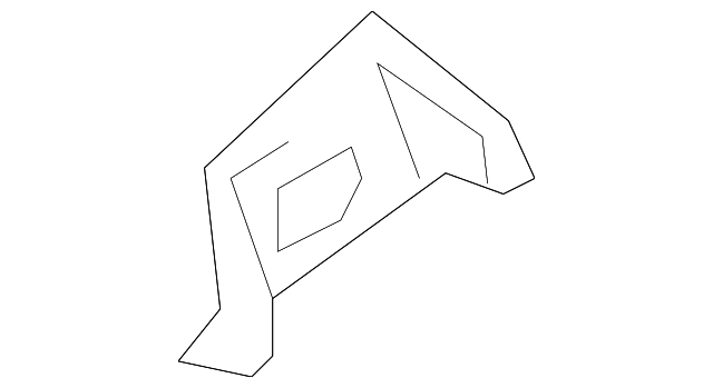 4F0-802-451 Деталь FRONT SUPPORT, LEFT